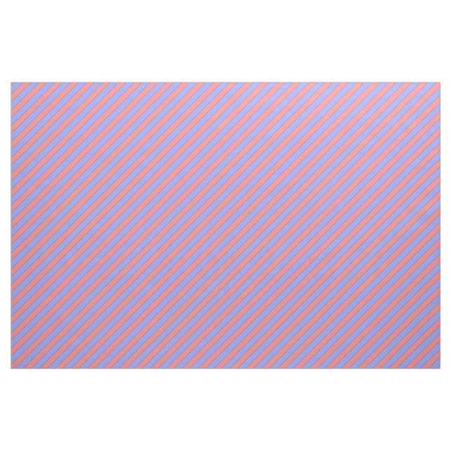 Diagonal Stripmuster (rosa und lila) Stoff (Fat Quarter (45,7 x 55,9 cm))
