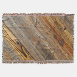 Diagonal Wood Plank Rustikal Decke