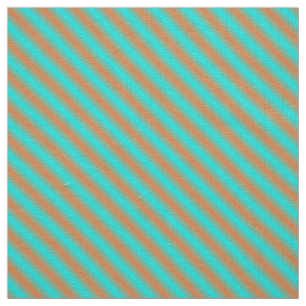 Diagonalblau und Orangenstreifen Stoff