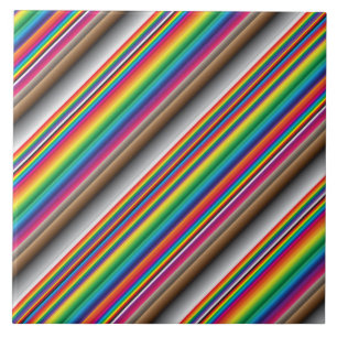 Diagonale Farbüberwachung Fliese