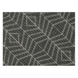 Diagonale Horizontale Vertikale Graue Gepunktete P Tischdecke