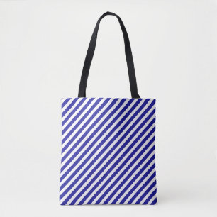 Diagonale Streifen Blau