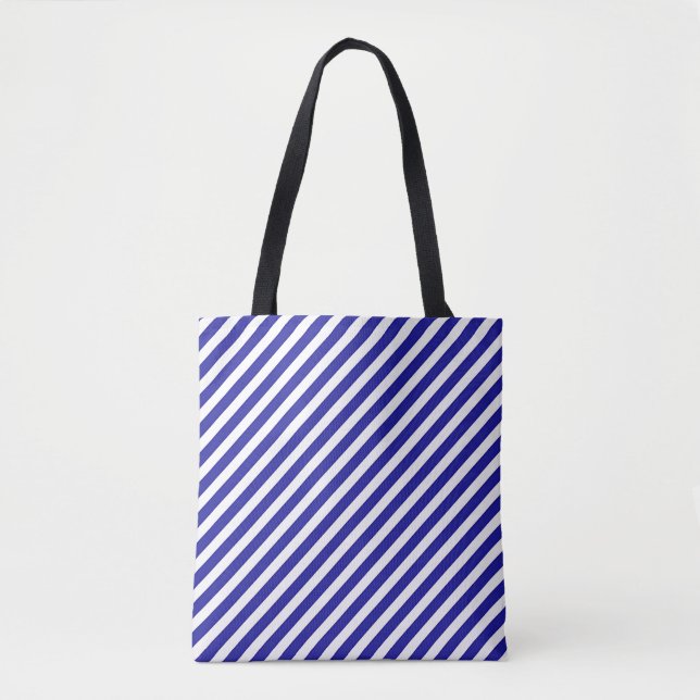 Diagonale Streifen Blau (Vorderseite)