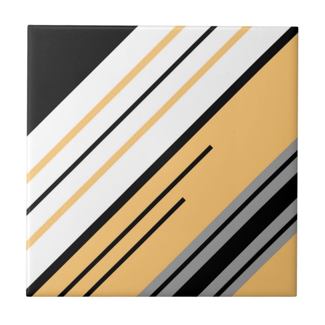 Diagonale Streifen Fliese (Vorderseite)