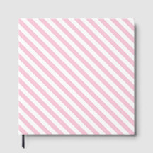 Diagonales weißes und rosa Streifenmuster