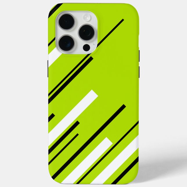 Diagonals - Kalkgrün Case-Mate iPhone Hülle (Rückseite)