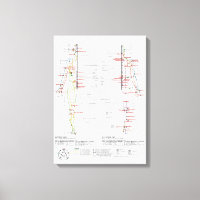 Diagramm der menschlichen Meridianer