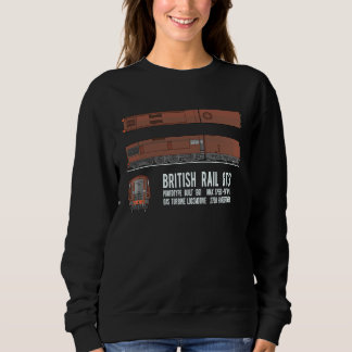 Diagramm des British Rail GT3-Lokomotivzugs Sweatshirt