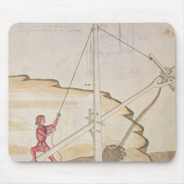 Diagramm einer Methode der Lieferung des Wassers Mousepad (Vorne)