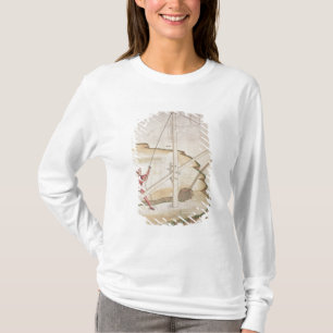 Diagramm einer Methode der Lieferung des Wassers T-Shirt