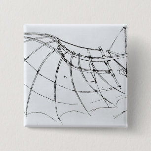 Diagramm eines mechanischen Flügels Button