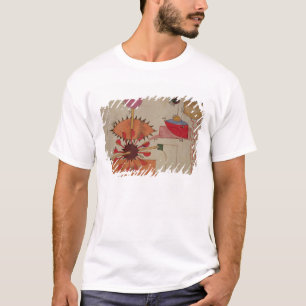 Diagramm eines Systems für pumpendes Wasser in a T-Shirt