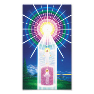 Diagramm eures göttlichen Selbst Fotodruck