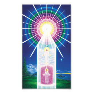 Diagramm eures göttlichen Selbst Fotodruck