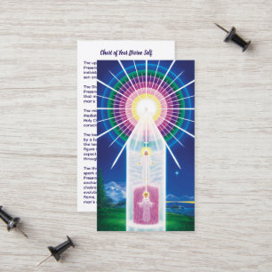 Diagramm eures göttlichen Selbst Telefonnummerkarte