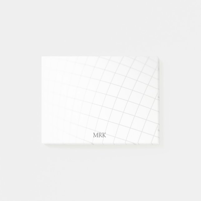 Diagramm kurvend, verblassen Sie Post-it Klebezettel (Vorderseite)