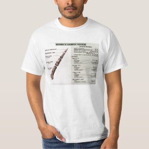 Diagramm Saturns V T-Shirt