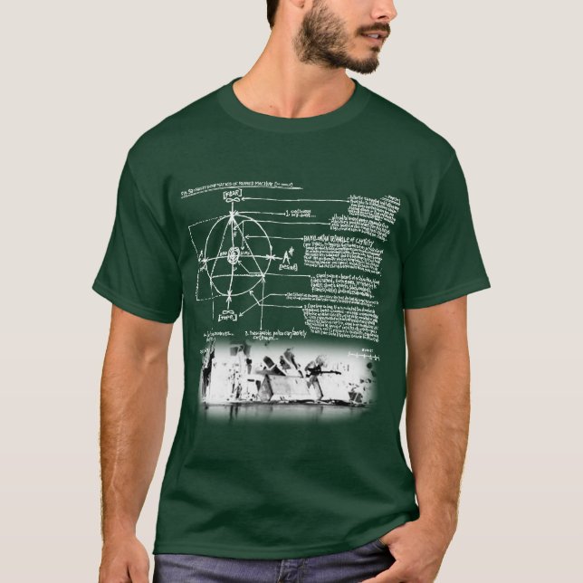 Diagramme einer fehlerhaften Maschine T-Shirt (Vorderseite)