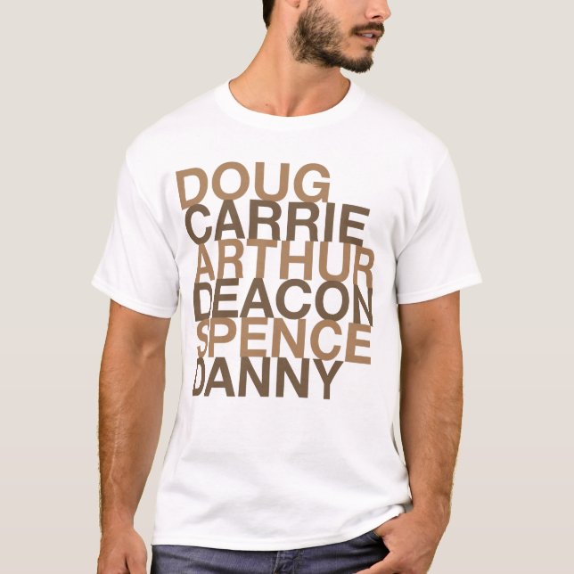 Diakon Dougs Carrie Arthur T-Shirt (Vorderseite)