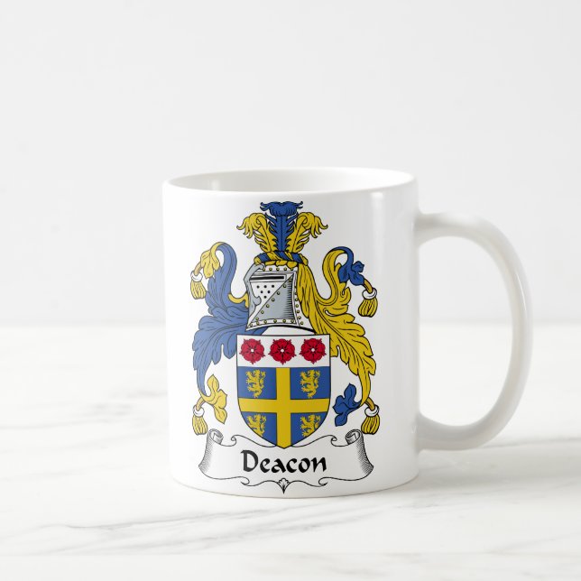 Diakon-Familienwappen Tasse (Rechts)