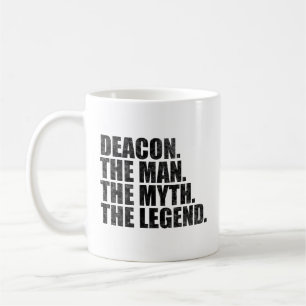 Diakon Name, Diakon Der Mann Der Mythos Die Legend Kaffeetasse