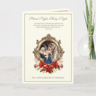 Diakon Weihnachten Maria Engel spielen Musik