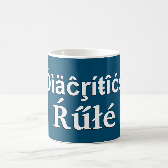 Diakritienregel Kaffeetasse (Mittel)