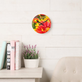 Dial Blume Runde Wanduhr
