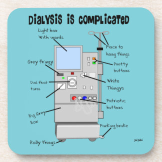 Dial umor getränkeuntersetzer