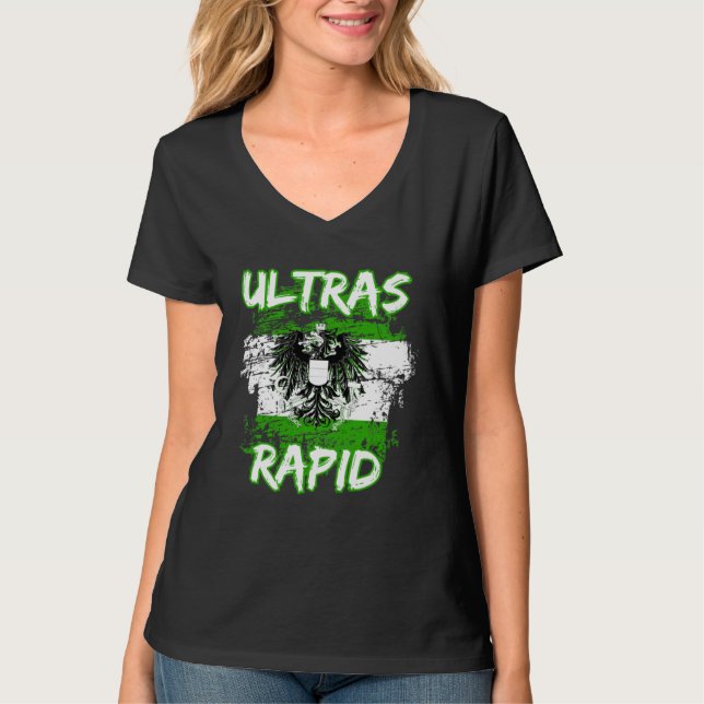 Dialect flushing rapid flushing football rapid dia T-Shirt (Vorderseite)