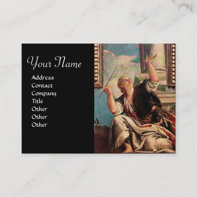 DIALECTIK, schwarz Visitenkarte (Vorderseite)