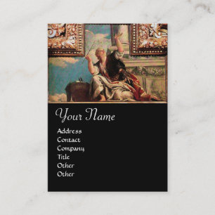 Dialektik Monogramm Visitenkarte