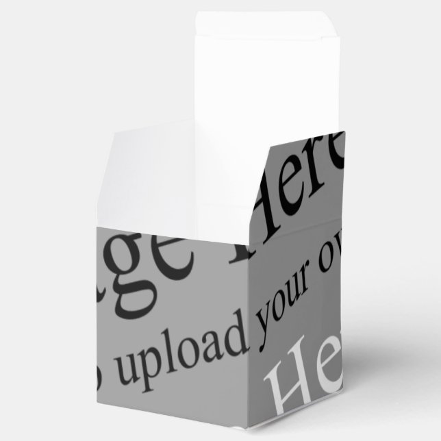 Dialogfeld "Benutzerdefiniertes Gastgeschenk" Geschenkschachtel (Geöffnet)