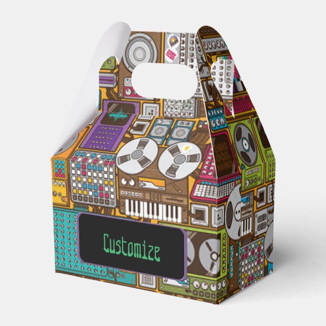 Dialogfeld "Gable-Bevorzugung" für Retro-Geräte Geschenkschachtel (Vorderseite)