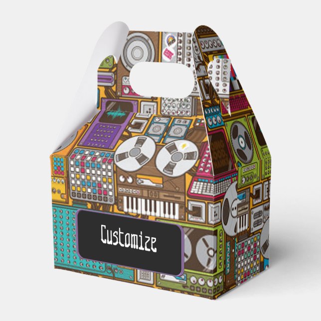 Dialogfeld "Gable-Bevorzugung" für Retro-Geräte Geschenkschachtel (Vorderseite)