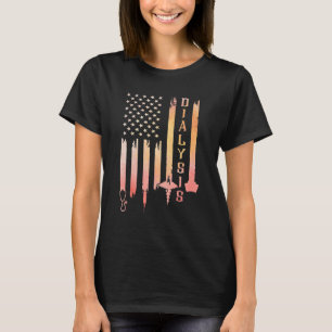 Dialyse-Krankenschwester Dialyse Niere Nephrologie T-Shirt