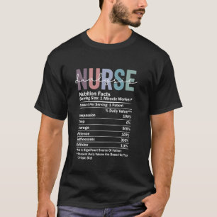 Dialyse-Krankenschwester Ernährungsfakten Lustiger T-Shirt