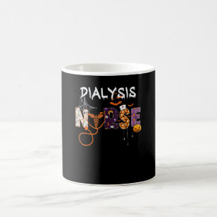 Dialyse-Krankenschwester Halloween Grusel-Stethos Kaffeetasse