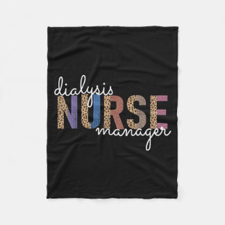 Dialyse-Krankenschwester-Manager Nephrologie Pfleg Fleecedecke