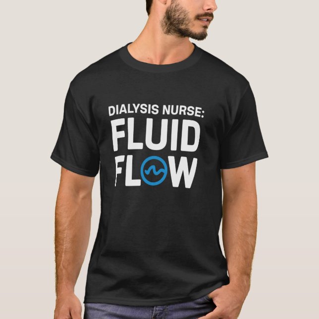 Dialyse-Krankenschwester T-Shirt (Vorderseite)