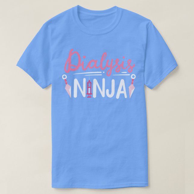Dialyse Nephrologie Dialyseversorgung T-Shirt (Design vorne)
