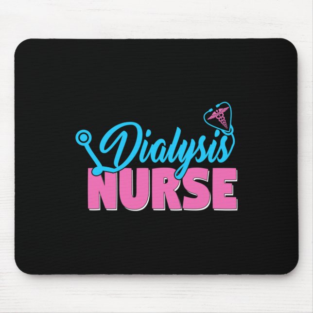 Dialyse Nurse Mousepad (Vorne)