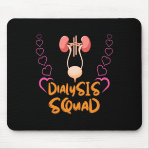 Dialyse Nurse Nephrologie Nierenerkrankung Kranken Mousepad