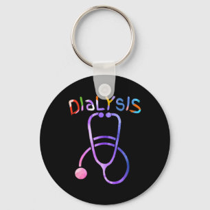 Dialyse Nurse Nephrologie Nierenerkrankung Kranken Schlüsselanhänger