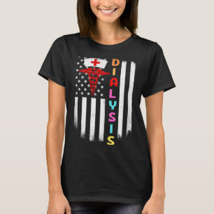 Dialyse Nurse Nephrologie Nierenerkrankung Niereni T-Shirt