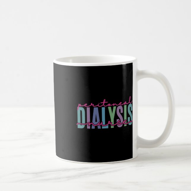 Dialyse Nurse Niereninsuffizienz Pflege 1 Kaffeetasse (Rechts)