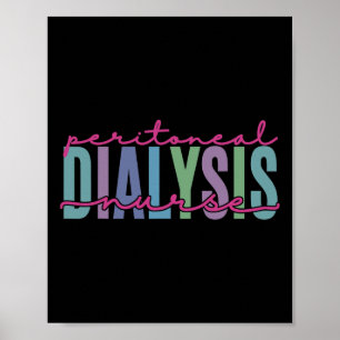 Dialyse Nurse Niereninsuffizienz Pflege 1 Poster