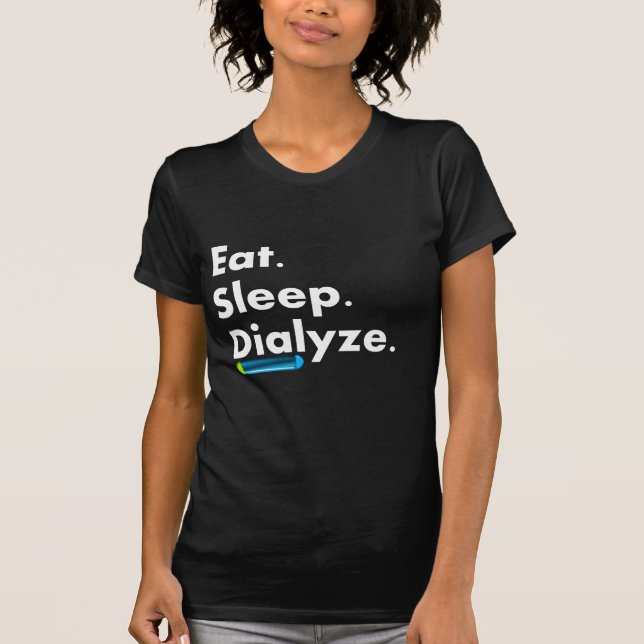 Dialyse Nurse T - Shirt (Vorderseite)