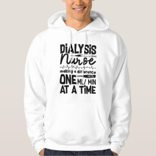 Dialyse Nurse Techniker Dialyse Tech Nephrologie Hoodie