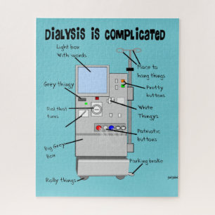 Dialyse Spaß Pillow Puzzle